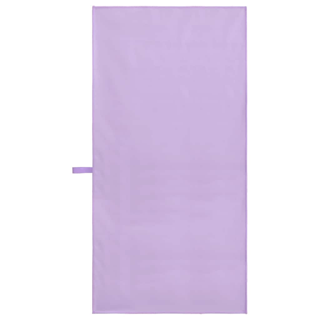 vidaXL Ręczniki Sportowe 2 pcs Fioletowy 100 x 50 cm