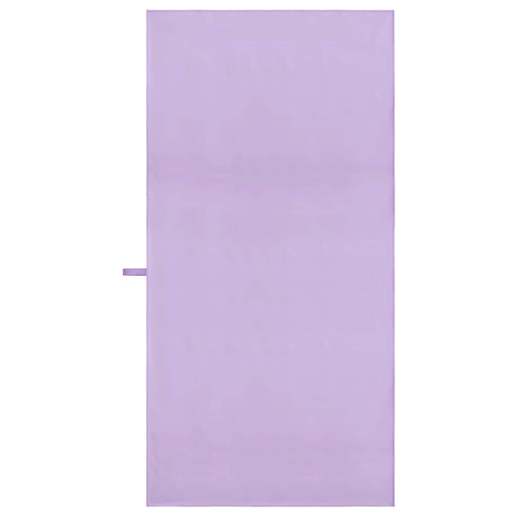 vidaXL Ręczniki Sportowe 2 pcs Fioletowy 140 x 70 cm