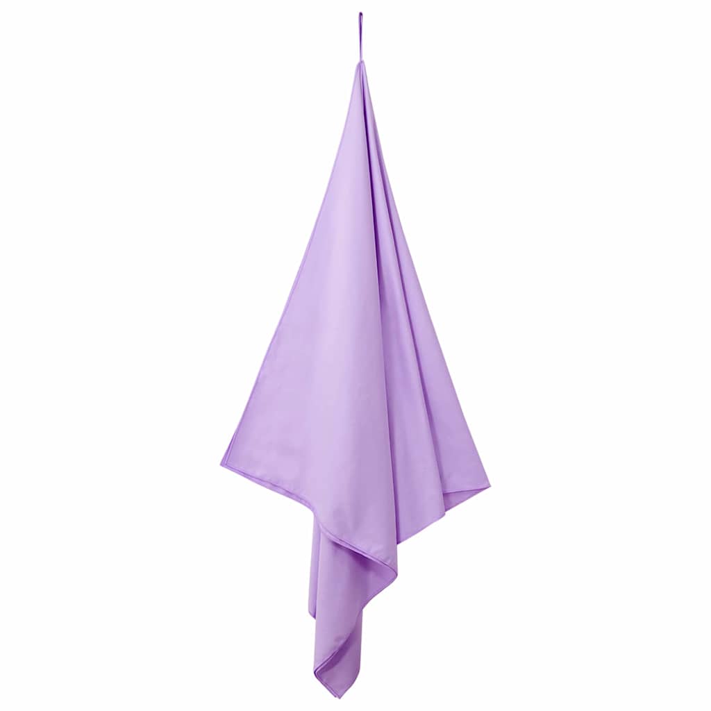 vidaXL Ręczniki Sportowe 2 pcs Fioletowy 200 x 100 cm