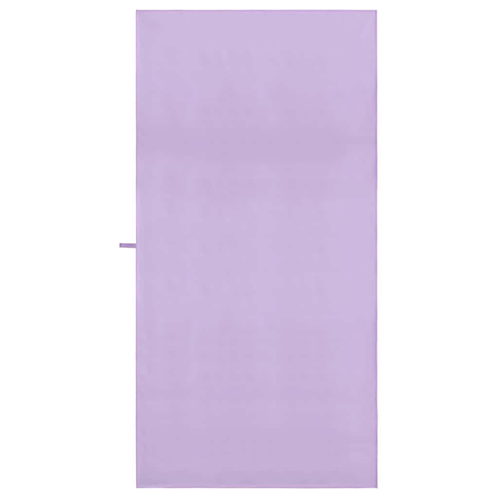 vidaXL Ręczniki Sportowe 2 pcs Fioletowy 200 x 100 cm