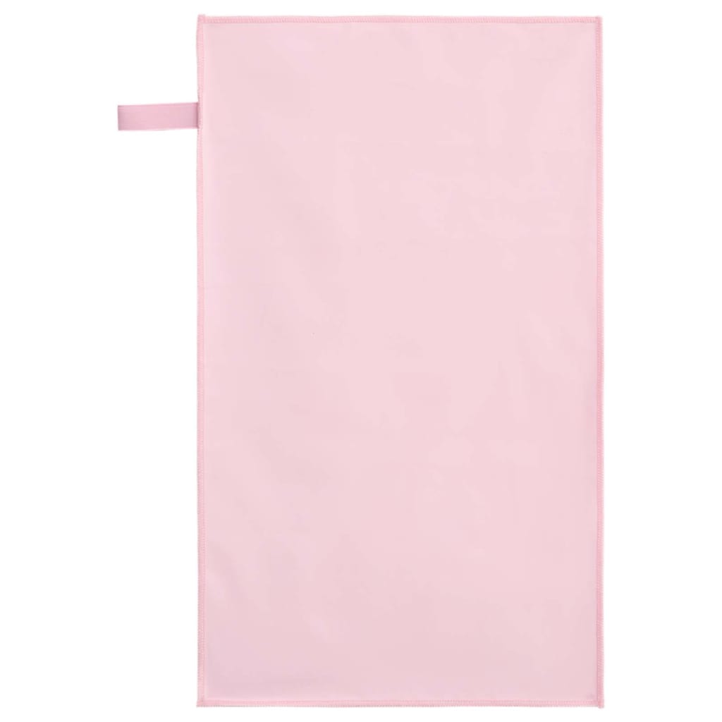 vidaXL Ręczniki Sportowe 2 pcs Różowy 50 x 30 cm Poliester i poliamid
