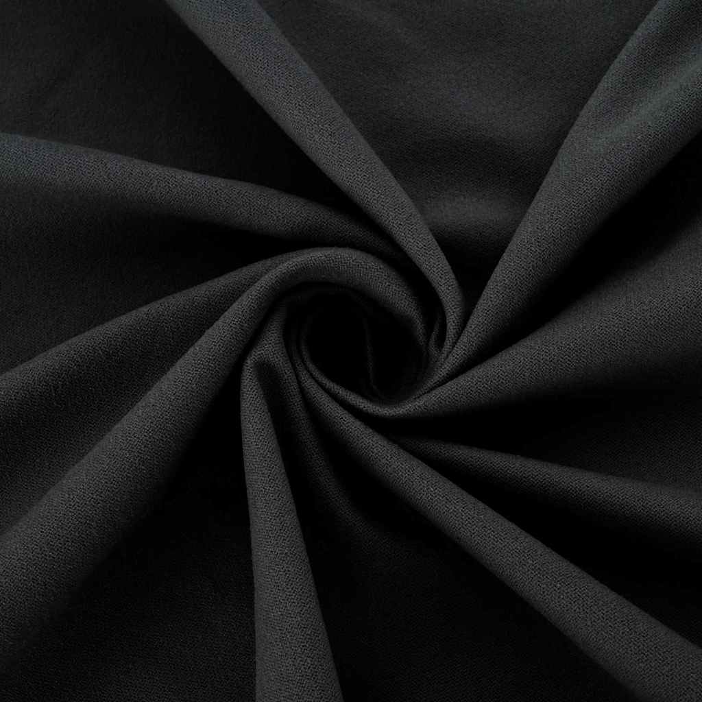 vidaXL Ręczniki do Krzeseł na Zewnątrz 2 pcs Czarny 130 x 60 cm