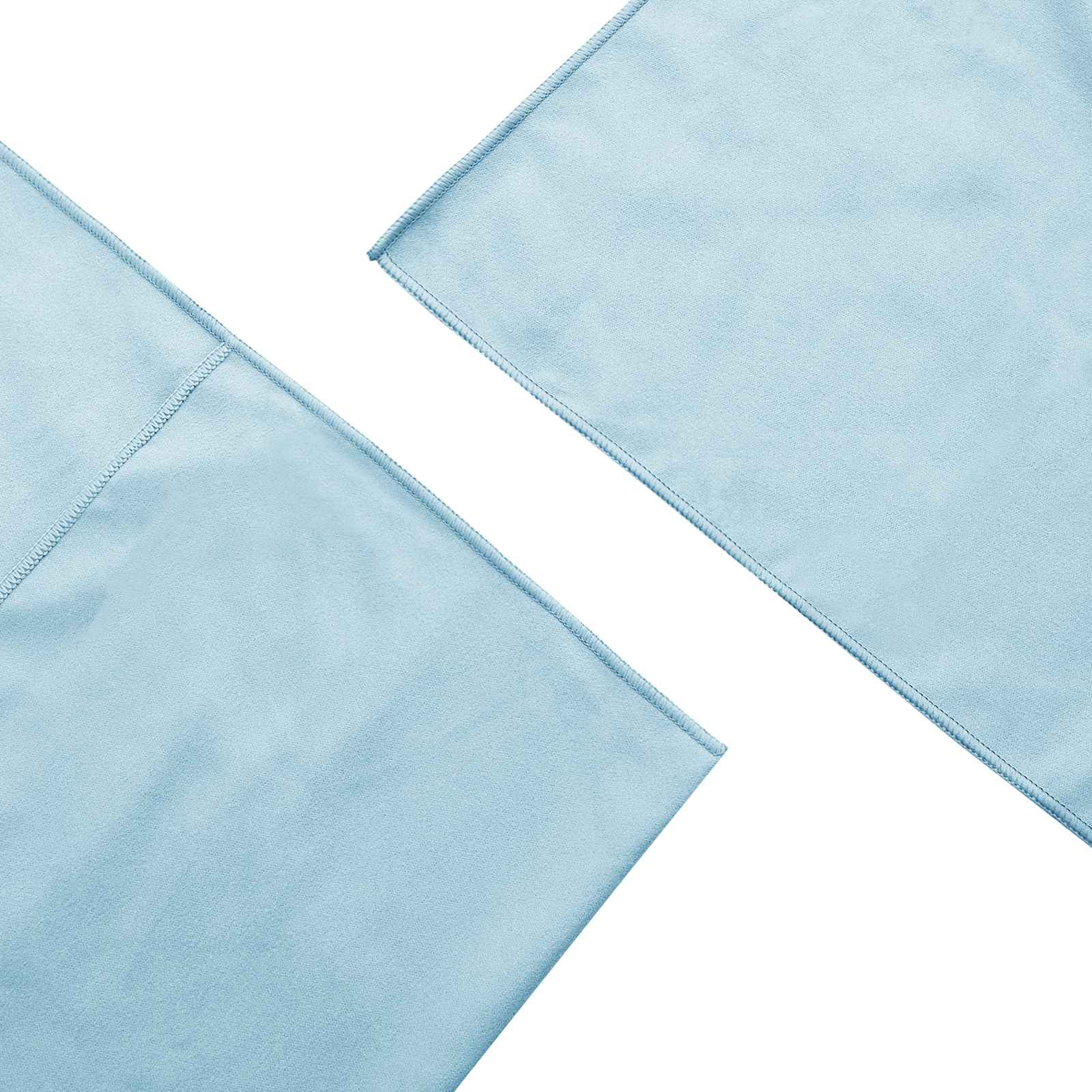 vidaXL Ręczniki do Krzeseł na Zewnątrz 2 pcs Niebieski 130 x 60 cm