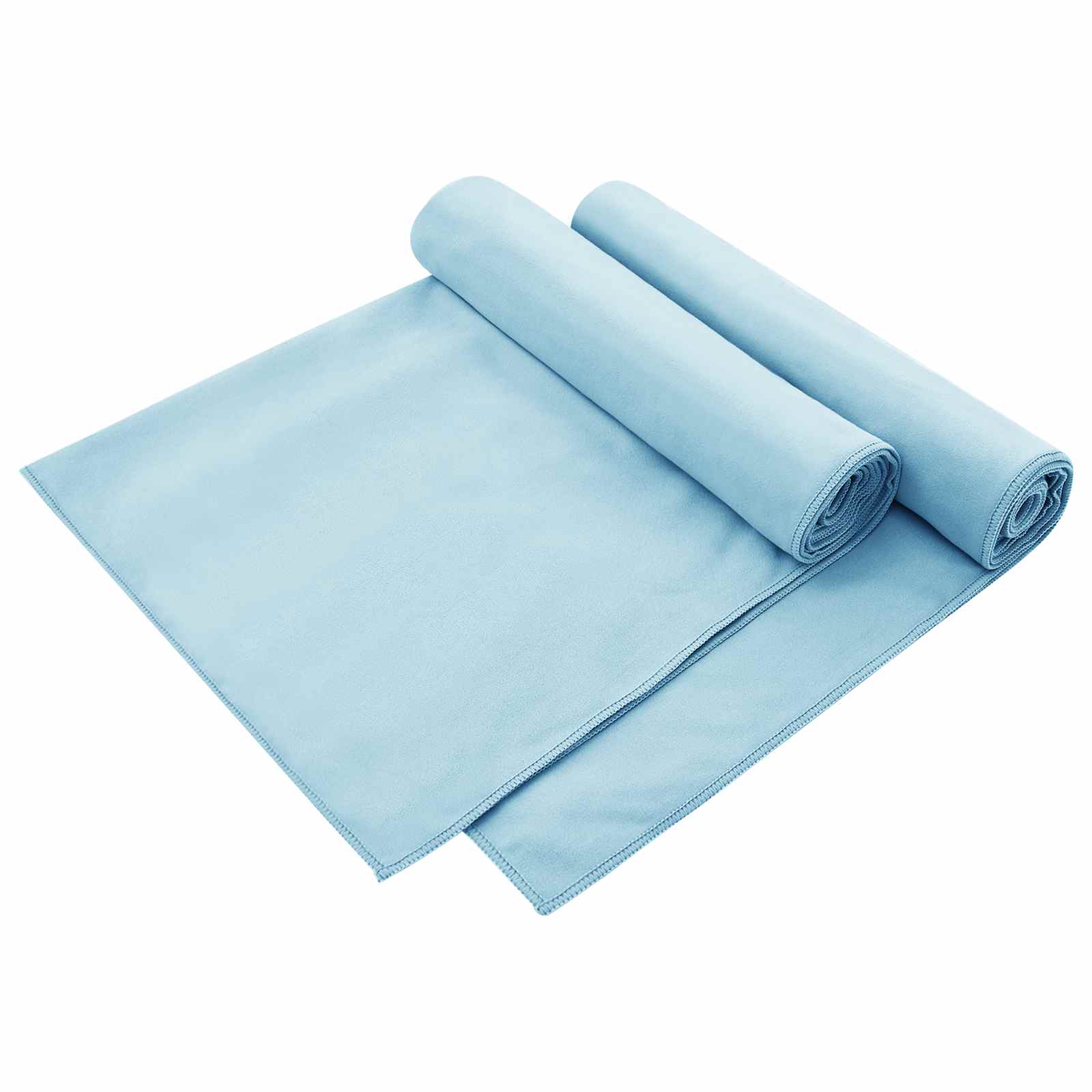 vidaXL Ręczniki do Krzeseł na Zewnątrz 2 pcs Niebieski 130 x 60 cm