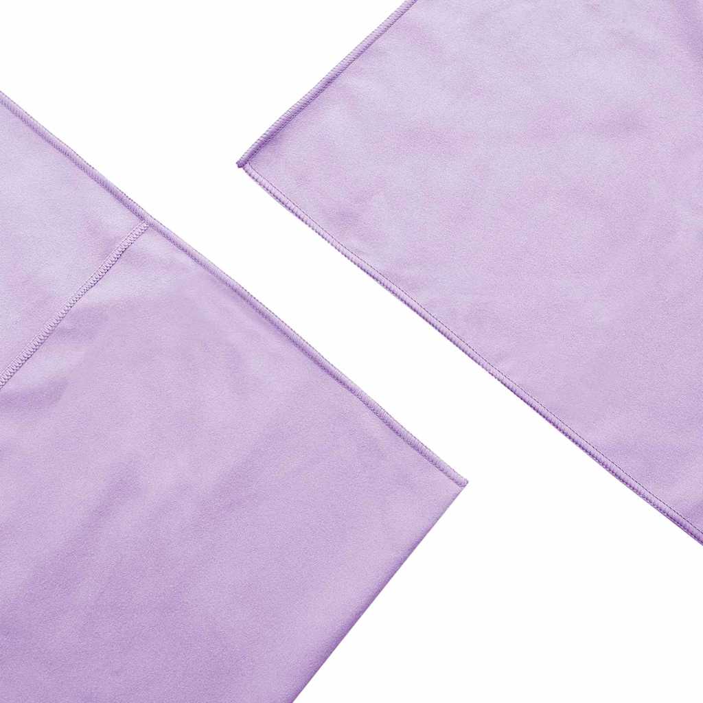 vidaXL Ręczniki do Krzeseł na Zewnątrz 2 pcs Fioletowy 130 x 60 cm