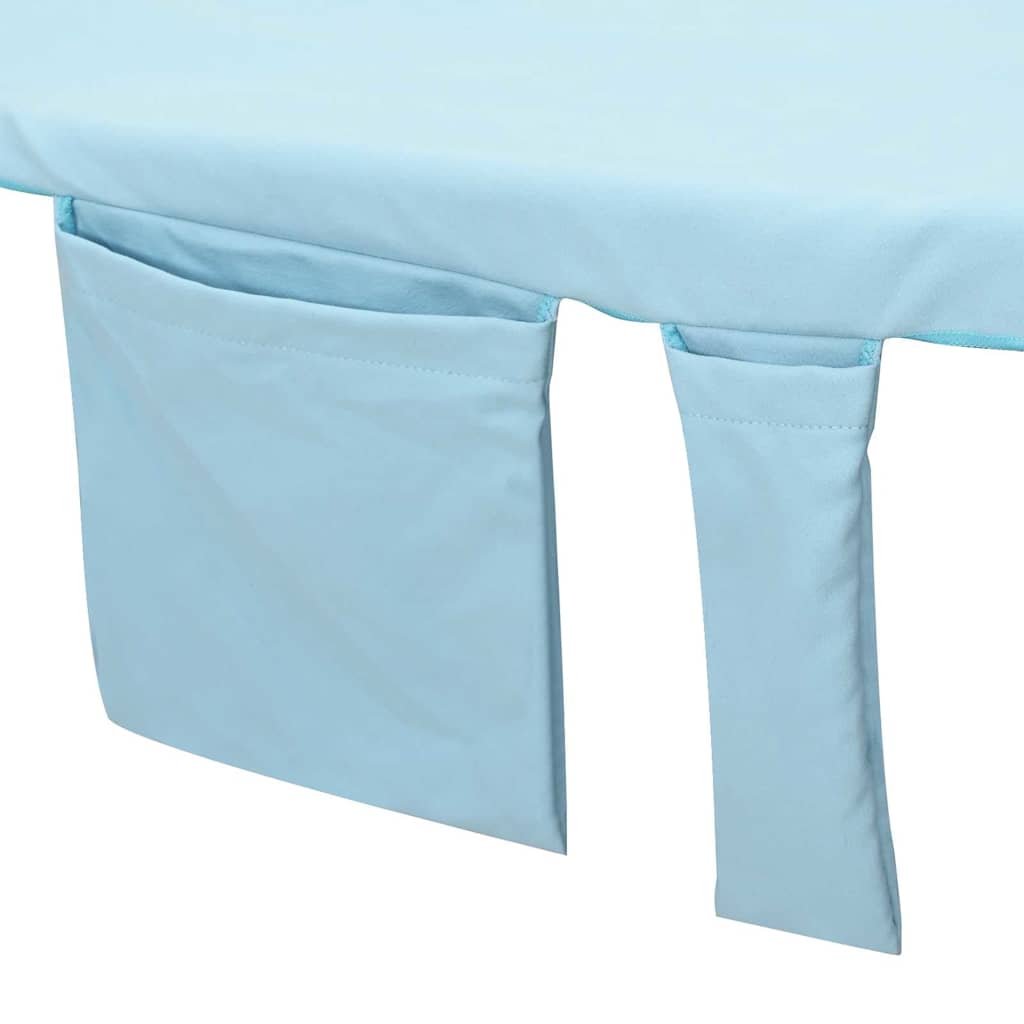 vidaXL Ręczniki na leżak 2 pcs Niebieski 210 x 75 cm