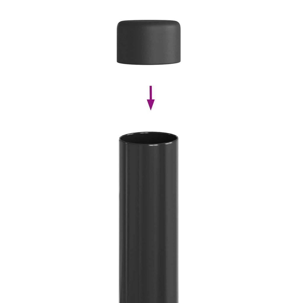 vidaXL Słupek ogrodzeniowy. 2 pcs Szary 120 cm Stal Malowana Proszkowo