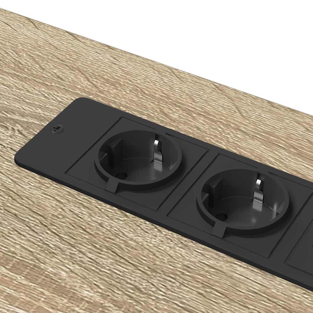 vidaXL Biurko Dąb Sonoma 100 x 50 x 86,5 cm Materiał drewnopochodny