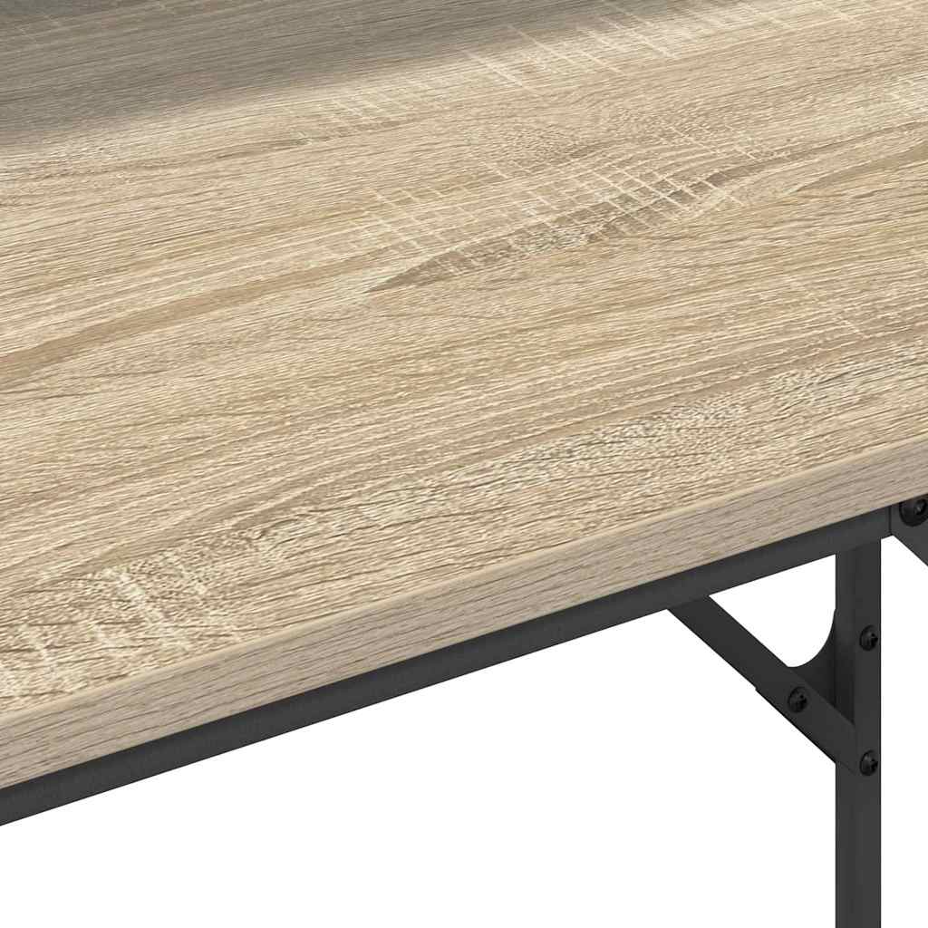 vidaXL Biurko Dąb Sonoma 100 x 50 x 86,5 cm Materiał drewnopochodny