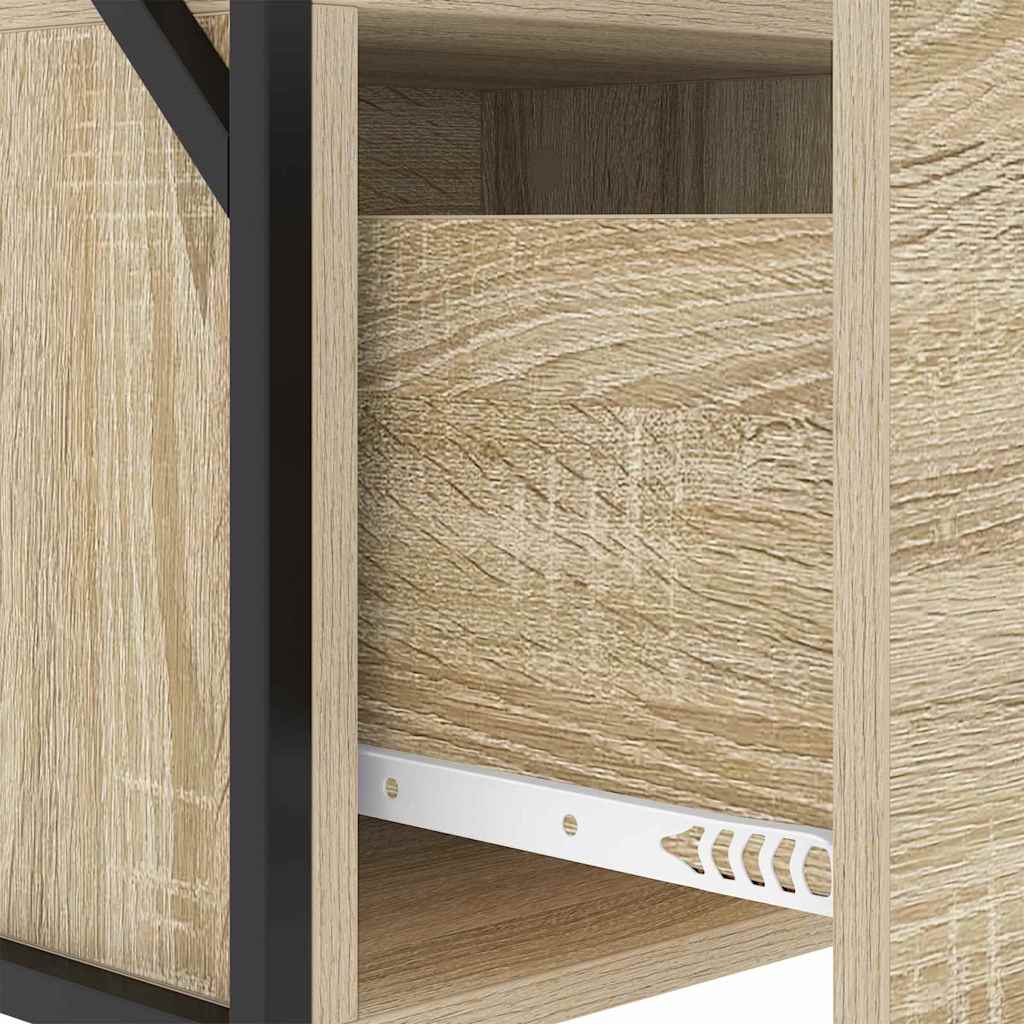 vidaXL Szafka Nocna z szufladą 2 pcs Dąb Sonoma 40 x 31 x 60 cm