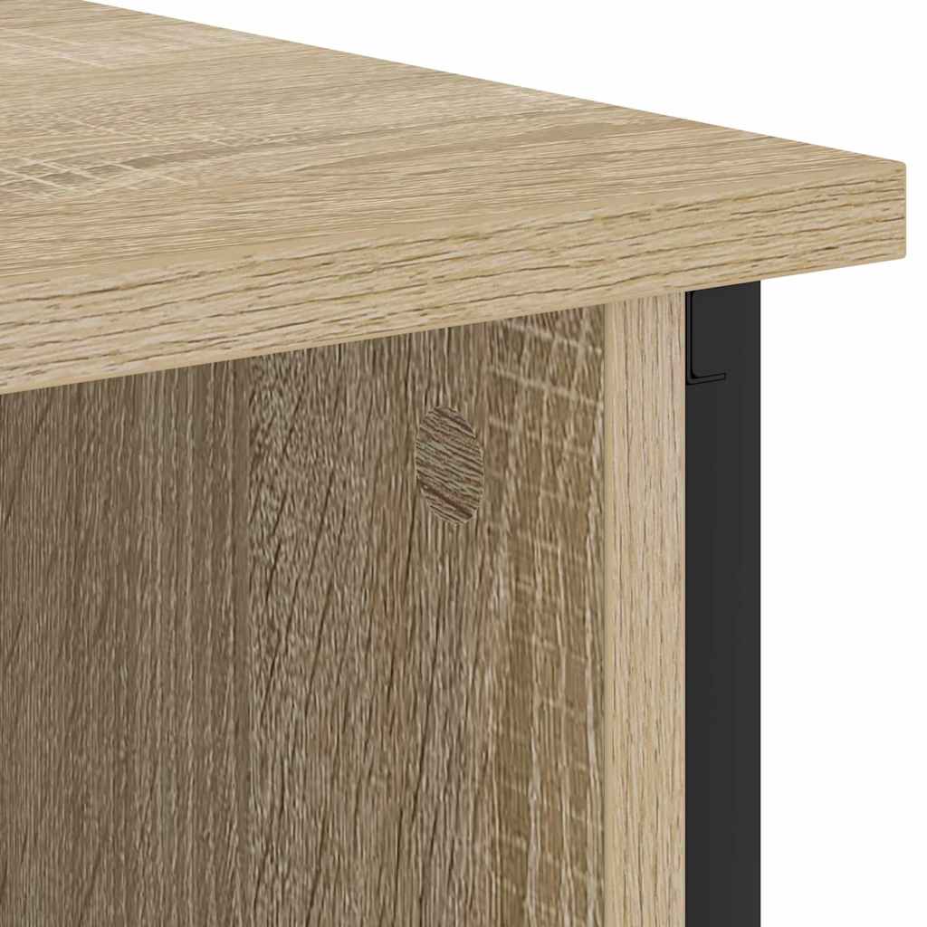 vidaXL Szafka Nocna Dąb Sonoma 55 x 31 x 76 cm Materiał drewnopochodny