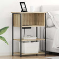 vidaXL Szafka Nocna Dąb Sonoma 55 x 31 x 76 cm Materiał drewnopochodny