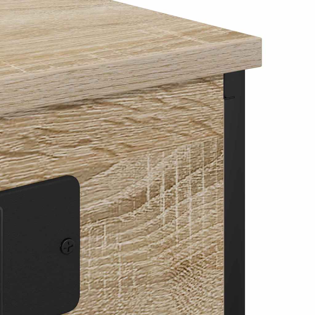 vidaXL Szafka Nocna Dąb Sonoma 41 x 31 x 51 cm Materiał drewnopochodny