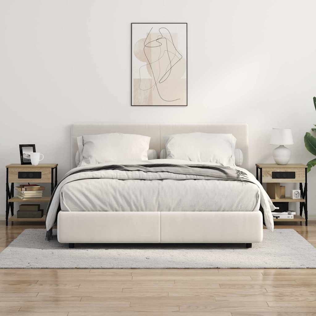 vidaXL Szafka Nocna Dąb Sonoma 41 x 31 x 51 cm Materiał drewnopochodny