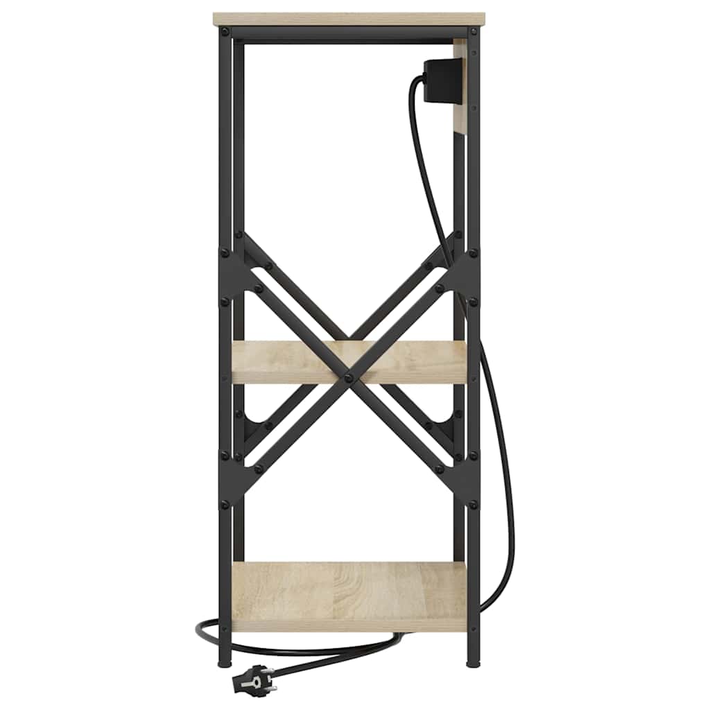 vidaXL Szafka Nocna Dąb Sonoma 41 x 31 x 76 cm Materiał drewnopochodny