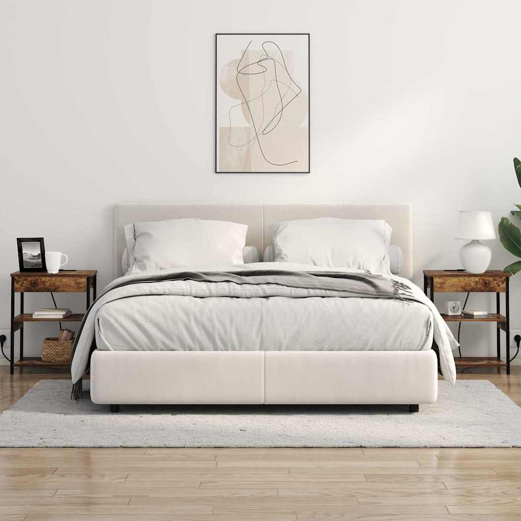 vidaXL Szafka Nocna 2 pcs Dąb wędzony 41 x 31 x 51 cm