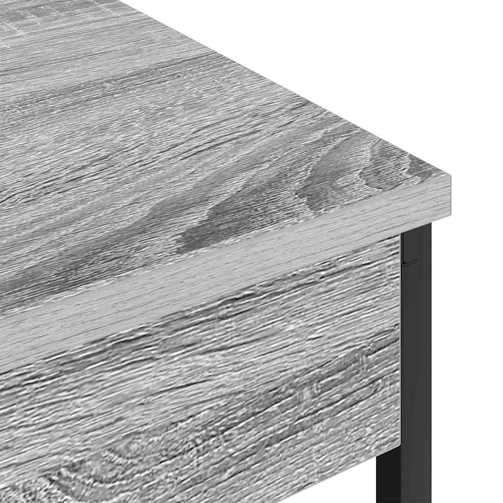 vidaXL Szafka Nocna 2 pcs Szary Sonoma 41 x 31 x 51 cm