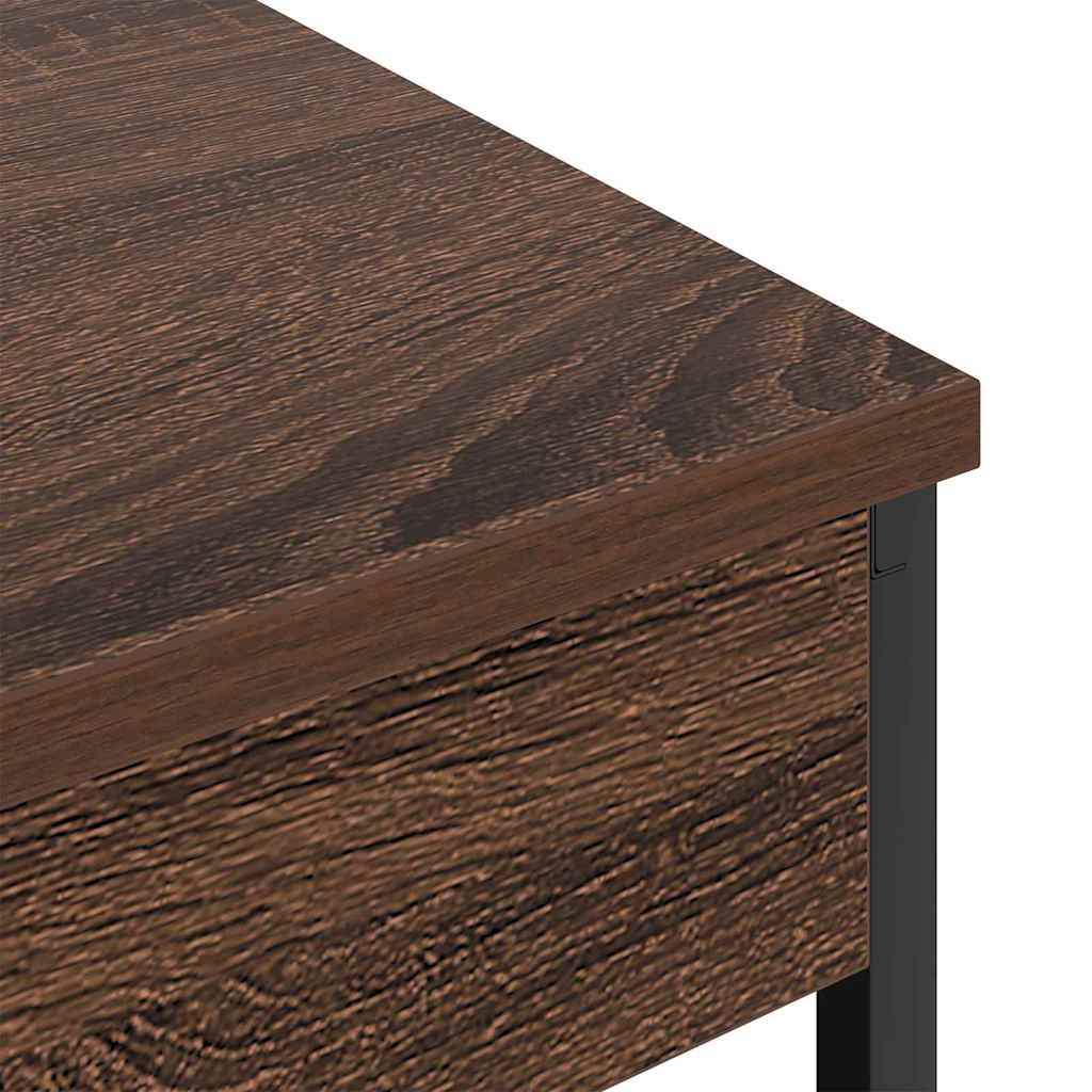vidaXL Szafka Nocna 2 pcs Brązowy dąb 41 x 31 x 51 cm