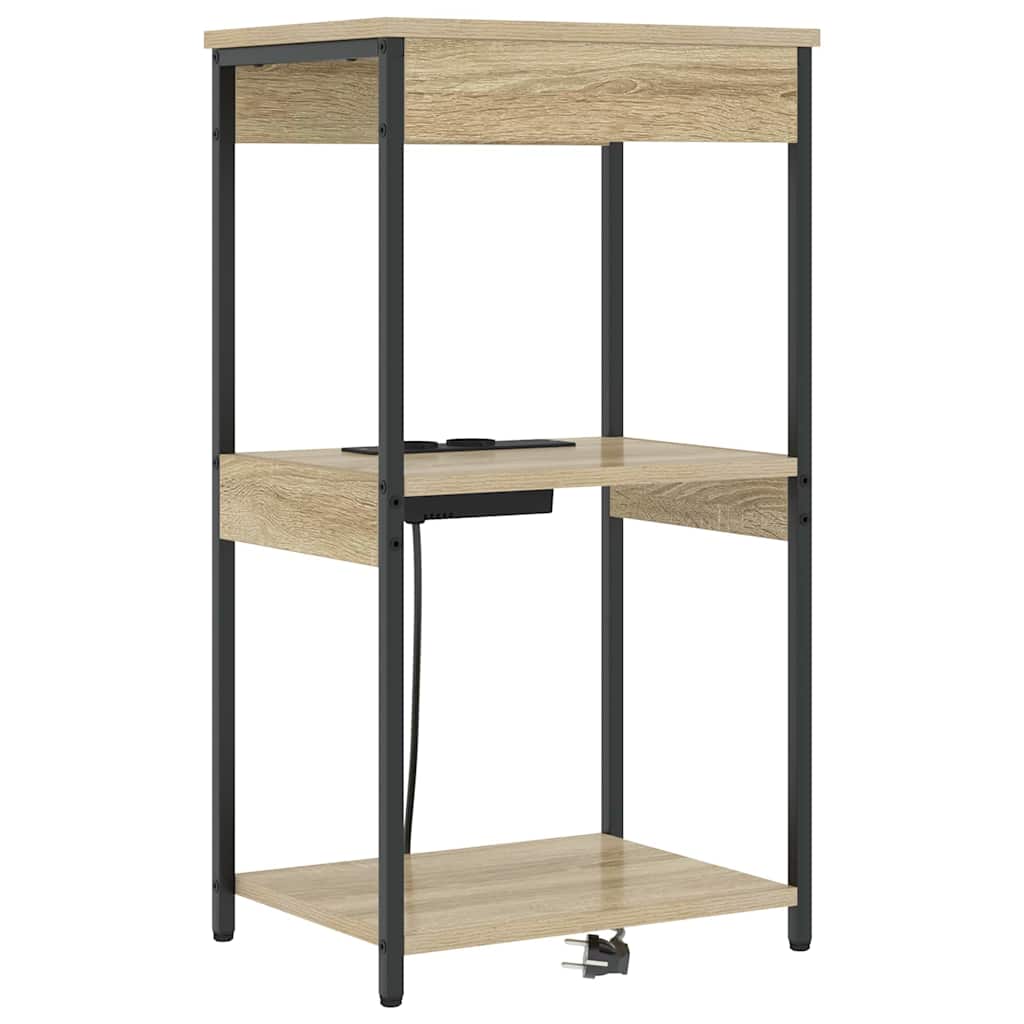 vidaXL Szafka Nocna Dąb Sonoma 41 x 31 x 76 cm Materiał drewnopochodny