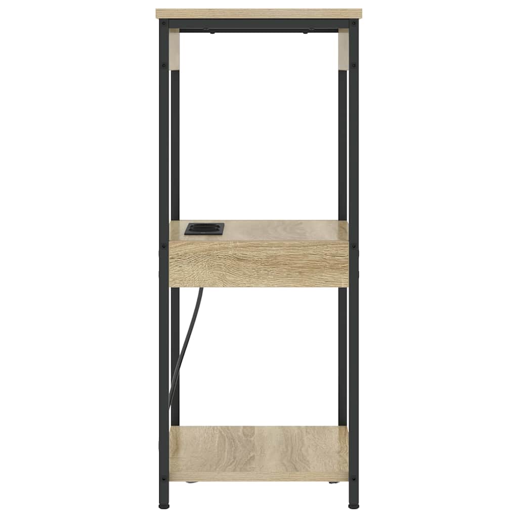 vidaXL Szafka Nocna Dąb Sonoma 41 x 31 x 76 cm Materiał drewnopochodny