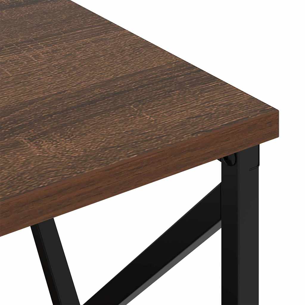 vidaXL Szafka Nocna z szufladą 2 pcs Brązowy dąb 40 x 31 x 60 cm