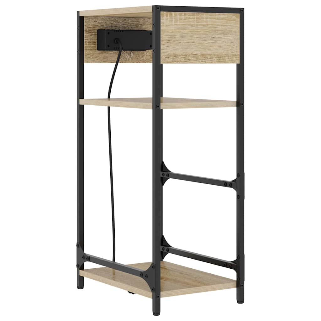 vidaXL Szafka Nocna Dąb Sonoma 40 x 27 x 76 cm Materiał drewnopochodny