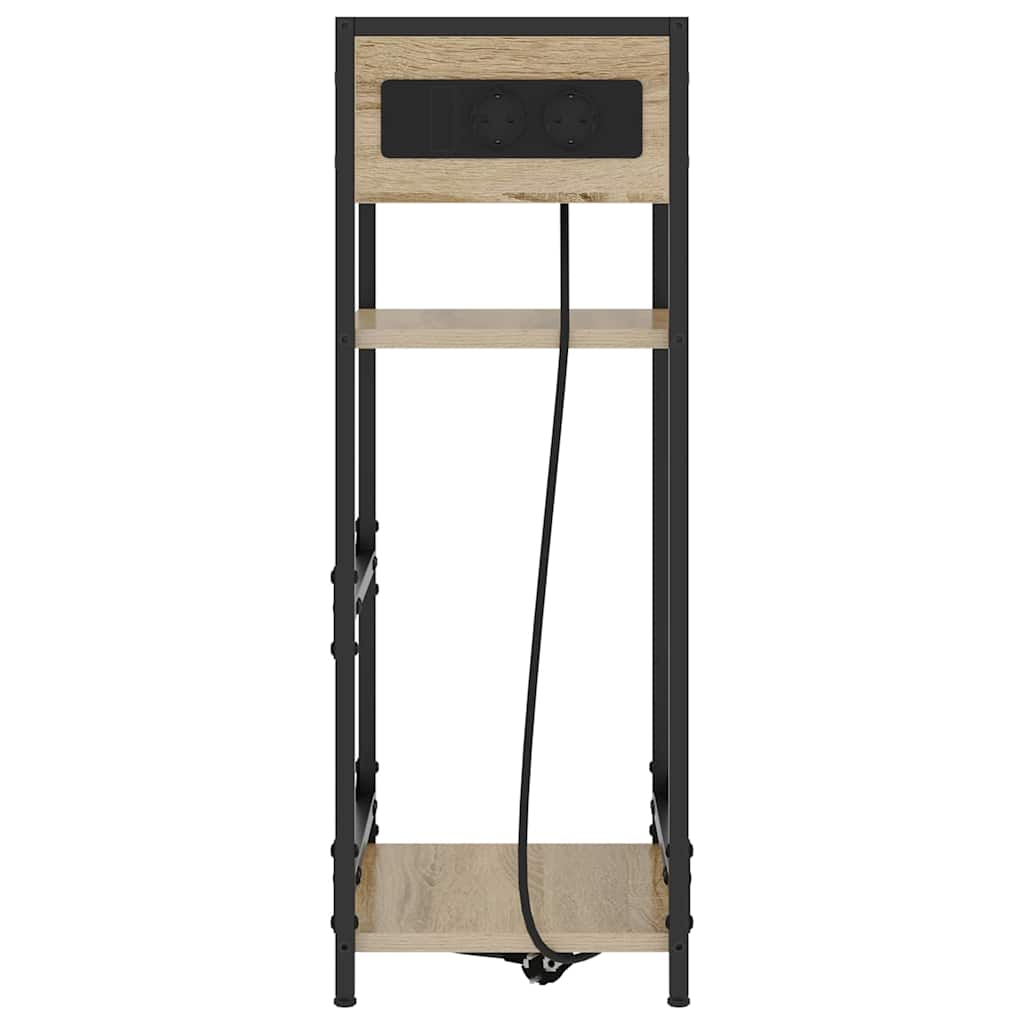vidaXL Szafka Nocna Dąb Sonoma 40 x 27 x 76 cm Materiał drewnopochodny