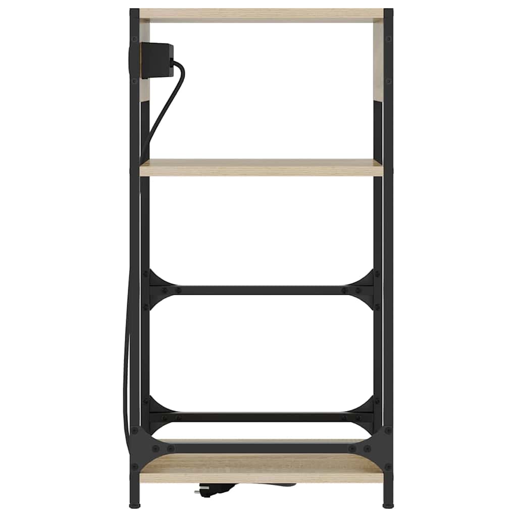 vidaXL Szafka Nocna Dąb Sonoma 40 x 27 x 76 cm Materiał drewnopochodny