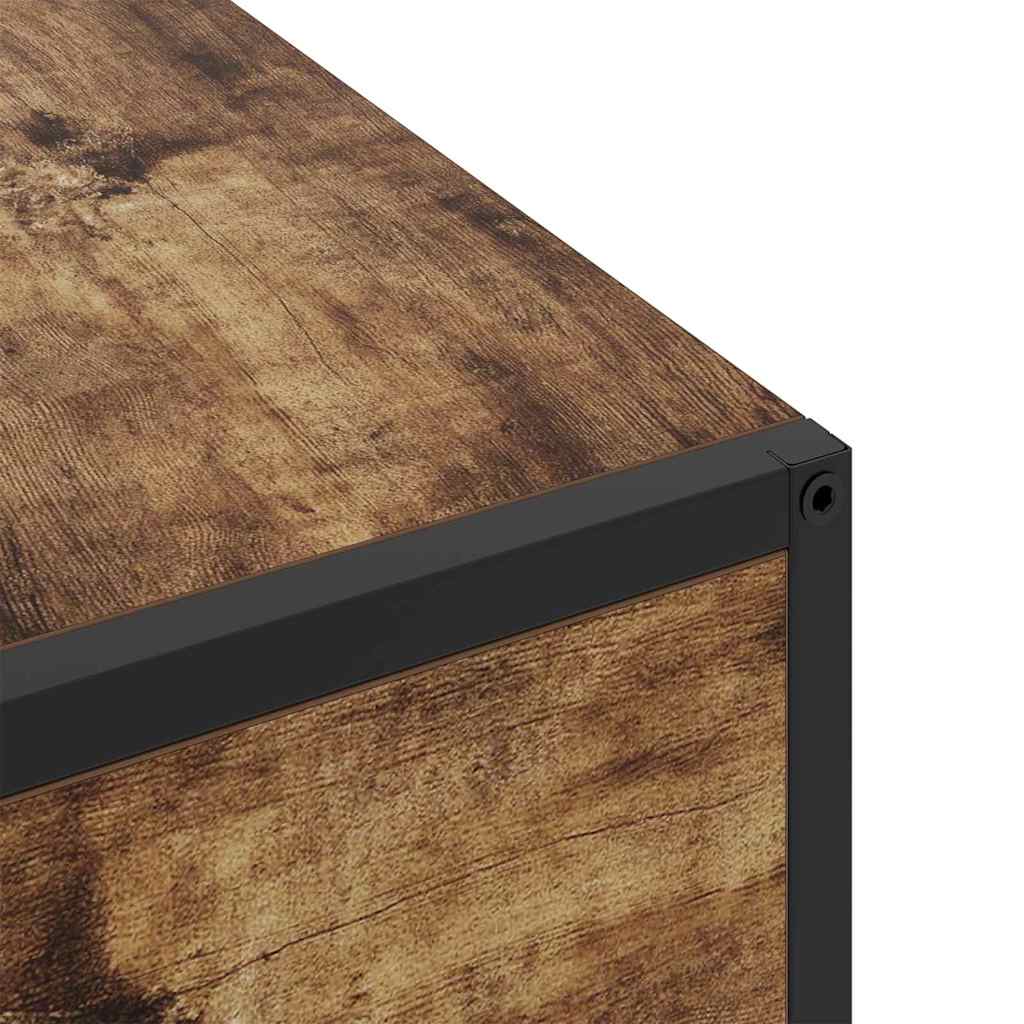 vidaXL Szafka Nocna Dąb wędzony 40 x 27 x 76 cm