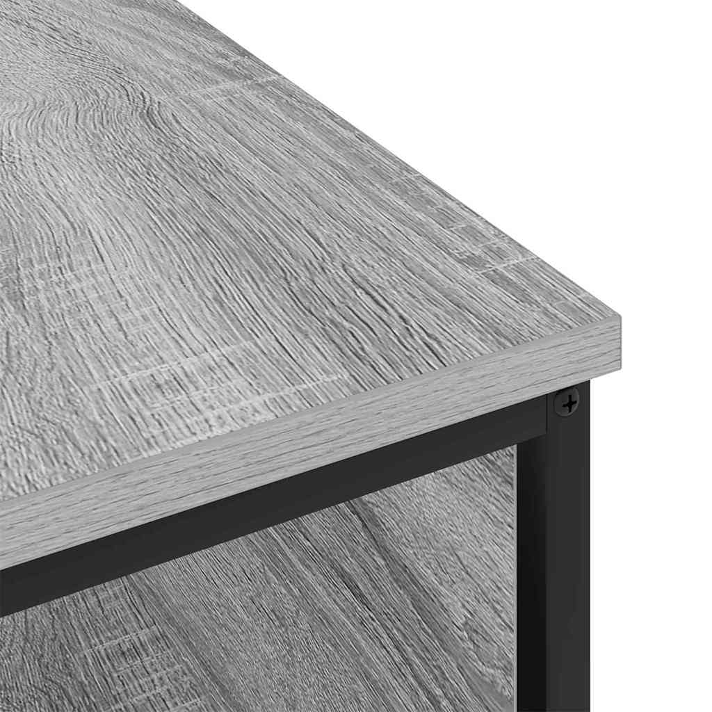 vidaXL Szafka Nocna Szary Sonoma 41 x 28 x 76 cm
