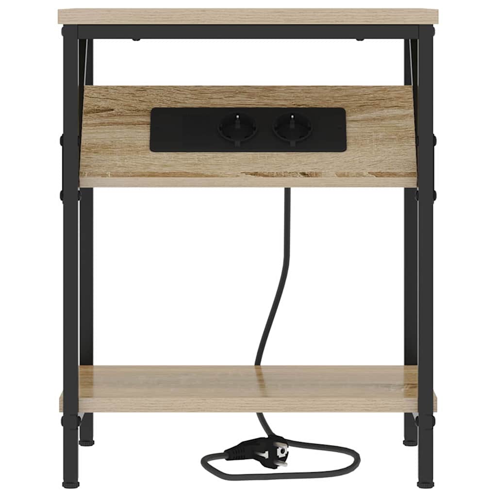 vidaXL Szafka Nocna Dąb Sonoma 38 x 30 x 48 cm Materiał drewnopochodny