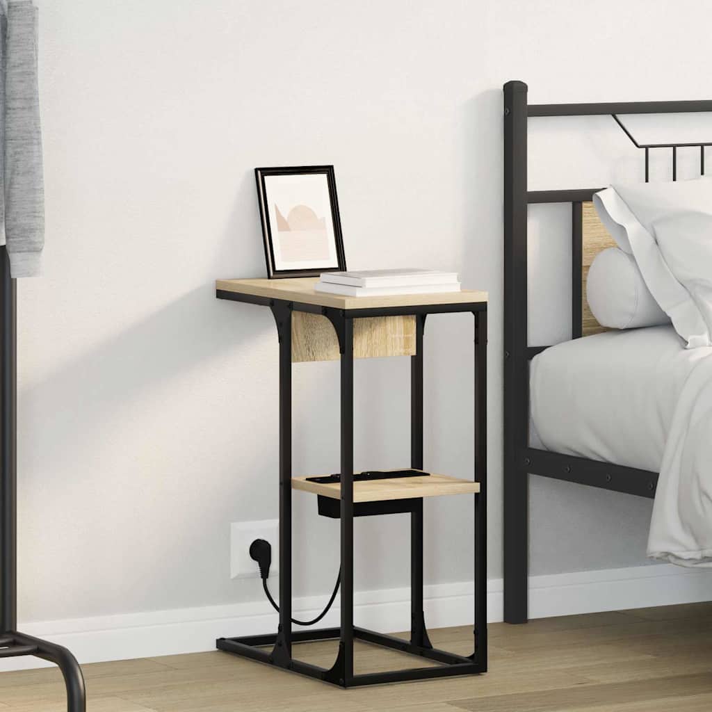 vidaXL Szafka Nocna Dąb Sonoma 41,5 x 26 x 60,5 cm