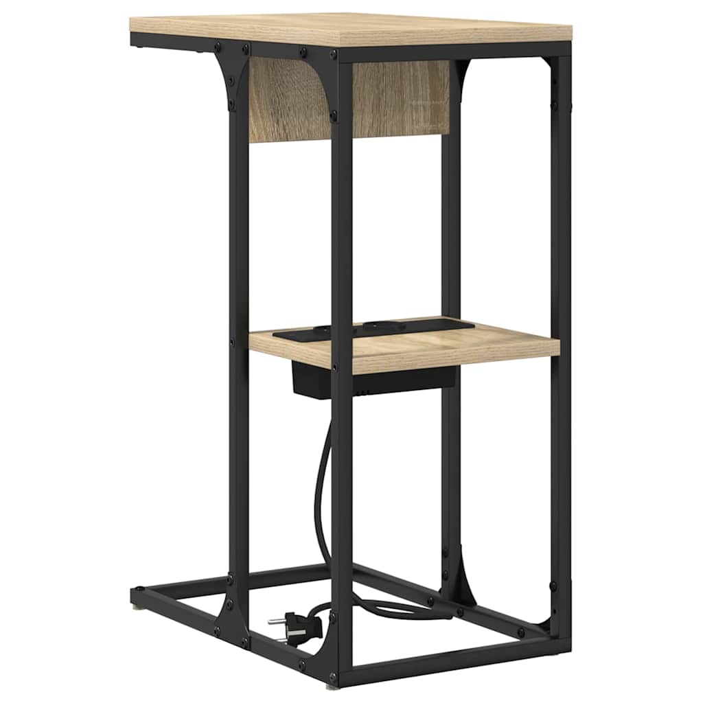 vidaXL Szafka Nocna Dąb Sonoma 41,5 x 26 x 60,5 cm
