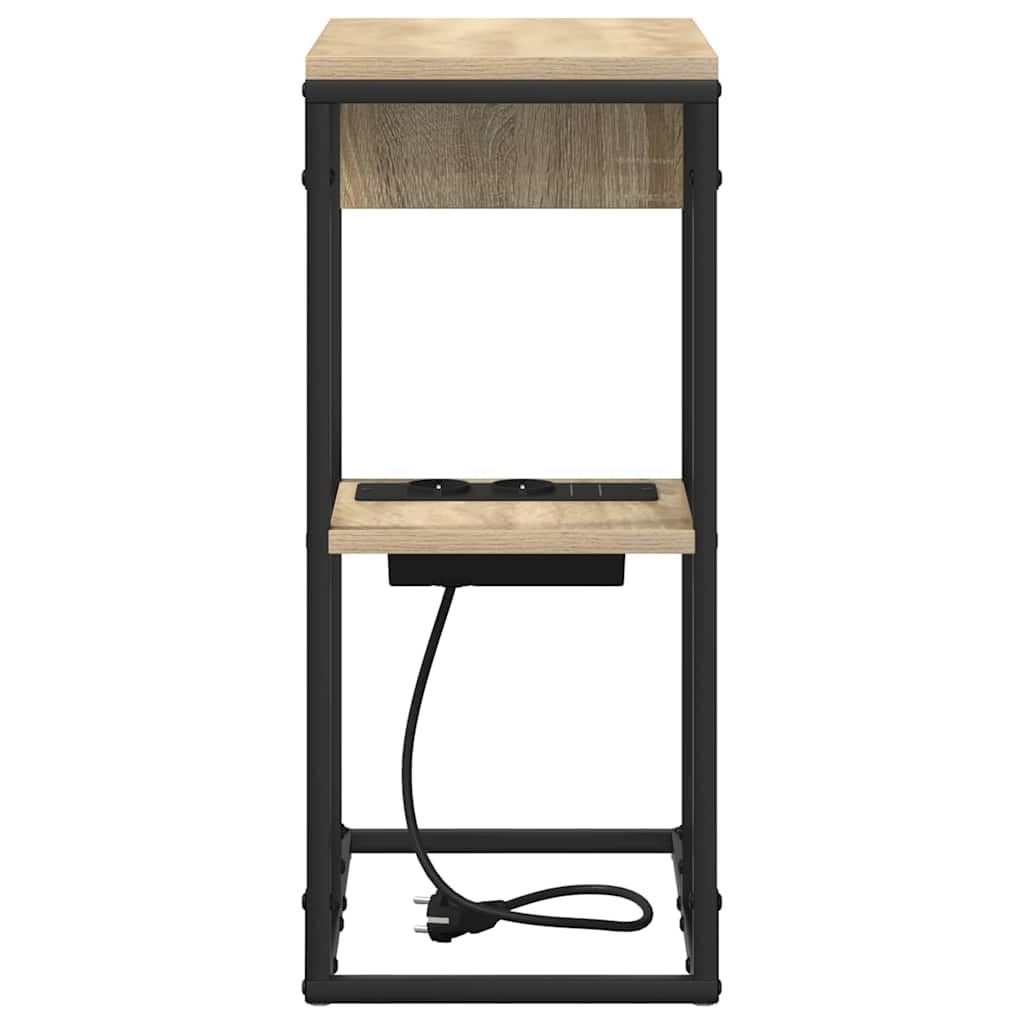 vidaXL Szafka Nocna Dąb Sonoma 41,5 x 26 x 60,5 cm