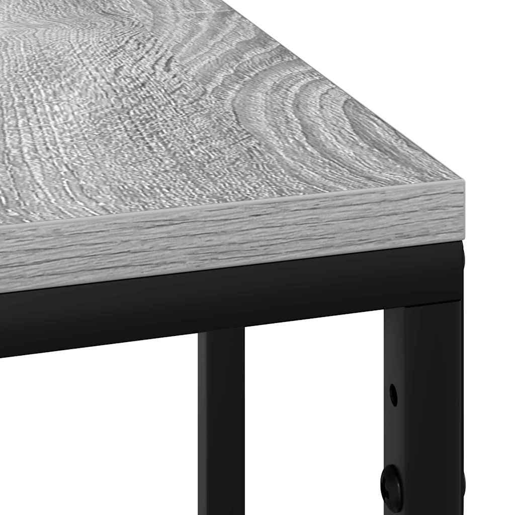vidaXL Szafka Nocna Szary Sonoma 41,5 x 26 x 60,5 cm