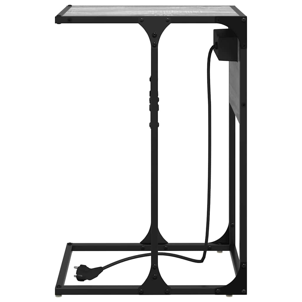 vidaXL Szafka Nocna Szary Sonoma 41,5 x 26 x 60,5 cm