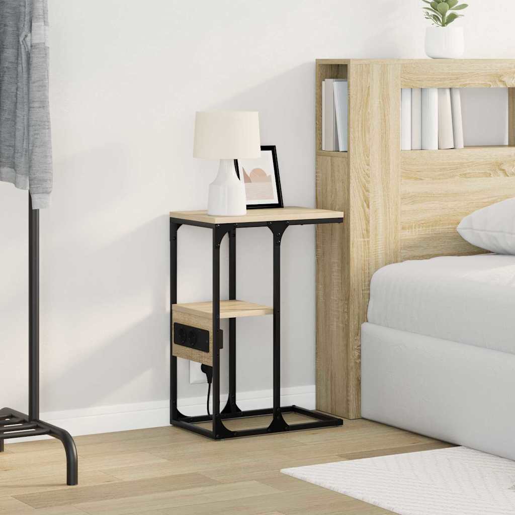 vidaXL Szafka Nocna z szufladą dąb sonoma 41.5 x 26 x 60.5 cm