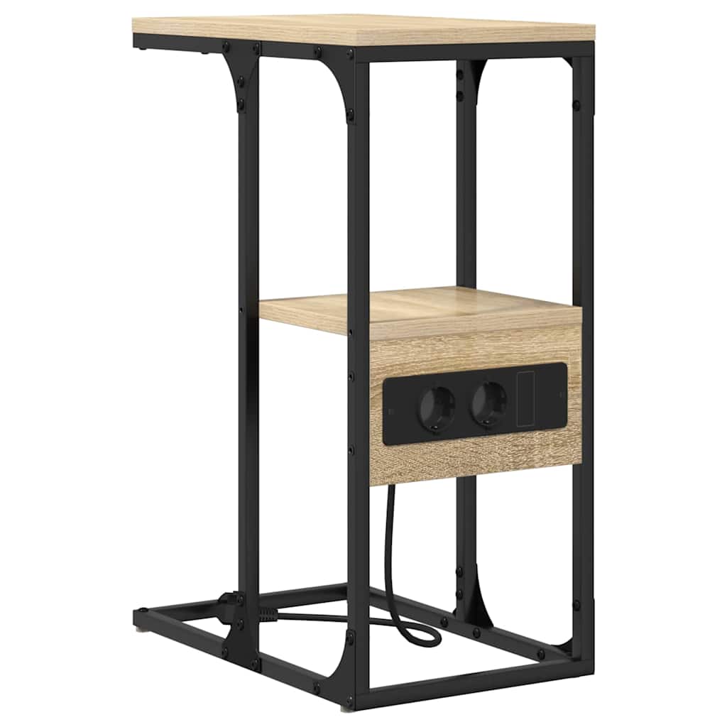 vidaXL Szafka Nocna z szufladą dąb sonoma 41.5 x 26 x 60.5 cm
