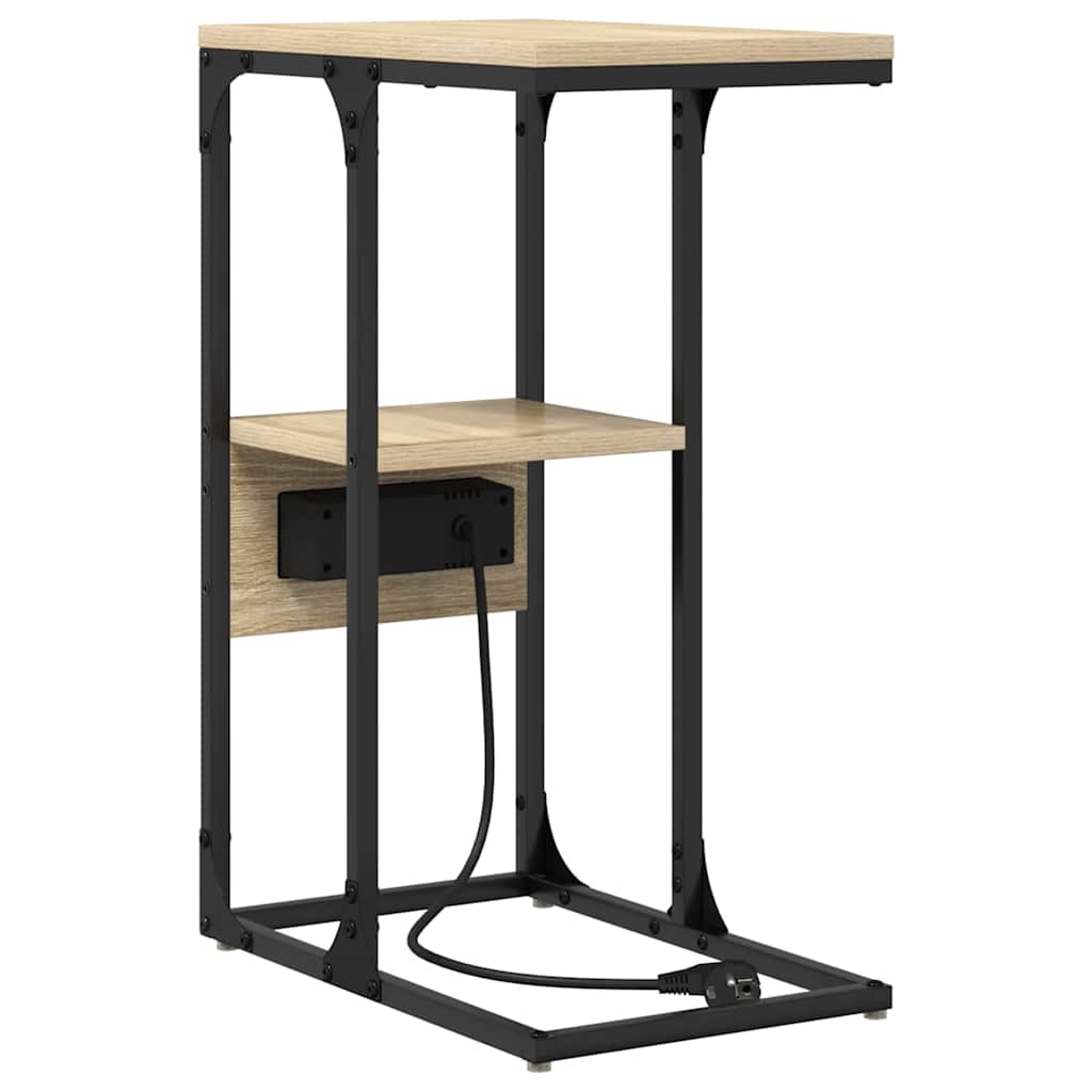 vidaXL Szafka Nocna z szufladą dąb sonoma 41.5 x 26 x 60.5 cm