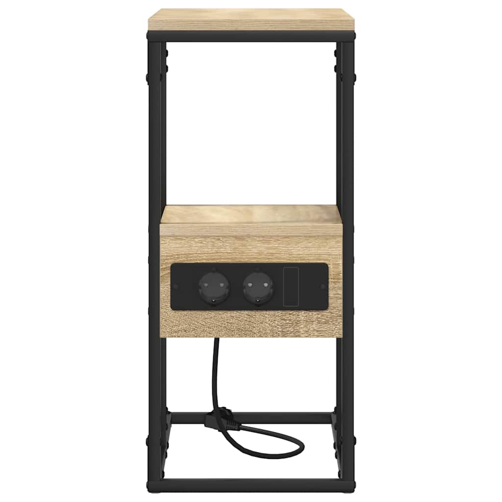 vidaXL Szafka Nocna z szufladą dąb sonoma 41.5 x 26 x 60.5 cm