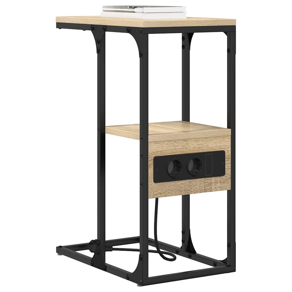 vidaXL Szafka Nocna z szufladą dąb sonoma 41.5 x 26 x 60.5 cm