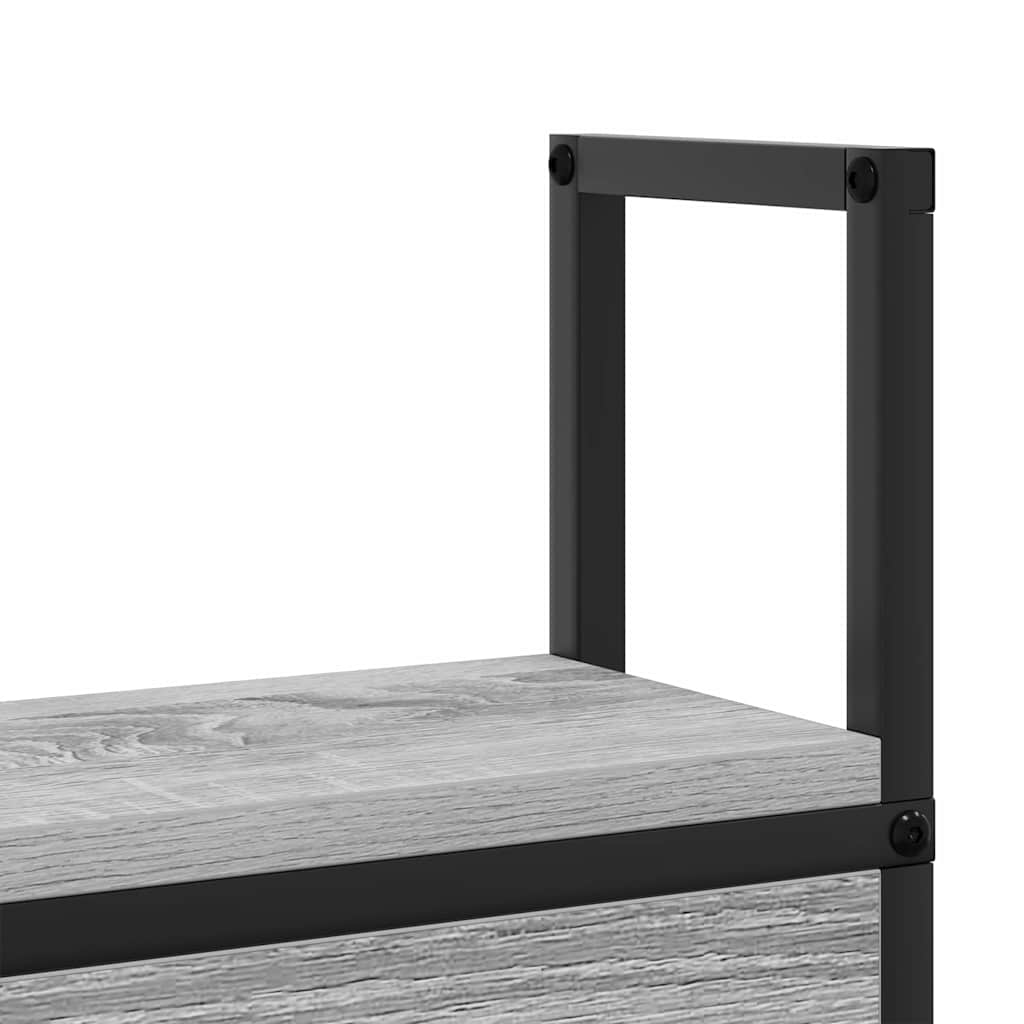 vidaXL Szafka z Ładowaniem Szary dąb sonoma Materiał drewnopochodny