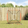 vidaXL Siatka treningowa do baseballu 180 x 89,5 x 152,5 cm