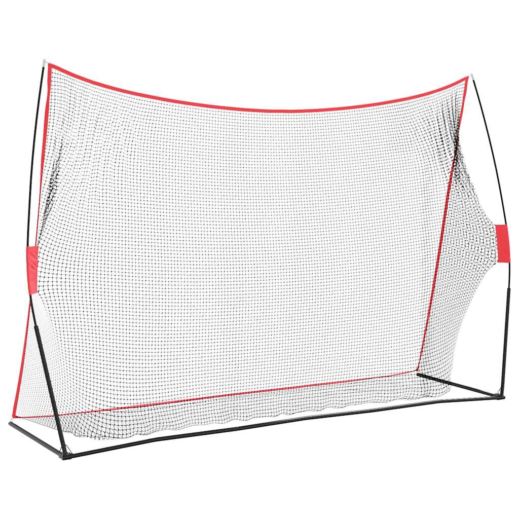vidaXL Pomoc w treningu golfa Czarny 314 x 92 x 214 cm Poliester