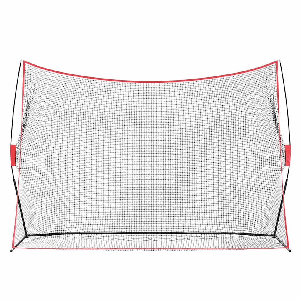 vidaXL Pomoc w treningu golfa Czarny 314 x 92 x 214 cm Poliester
