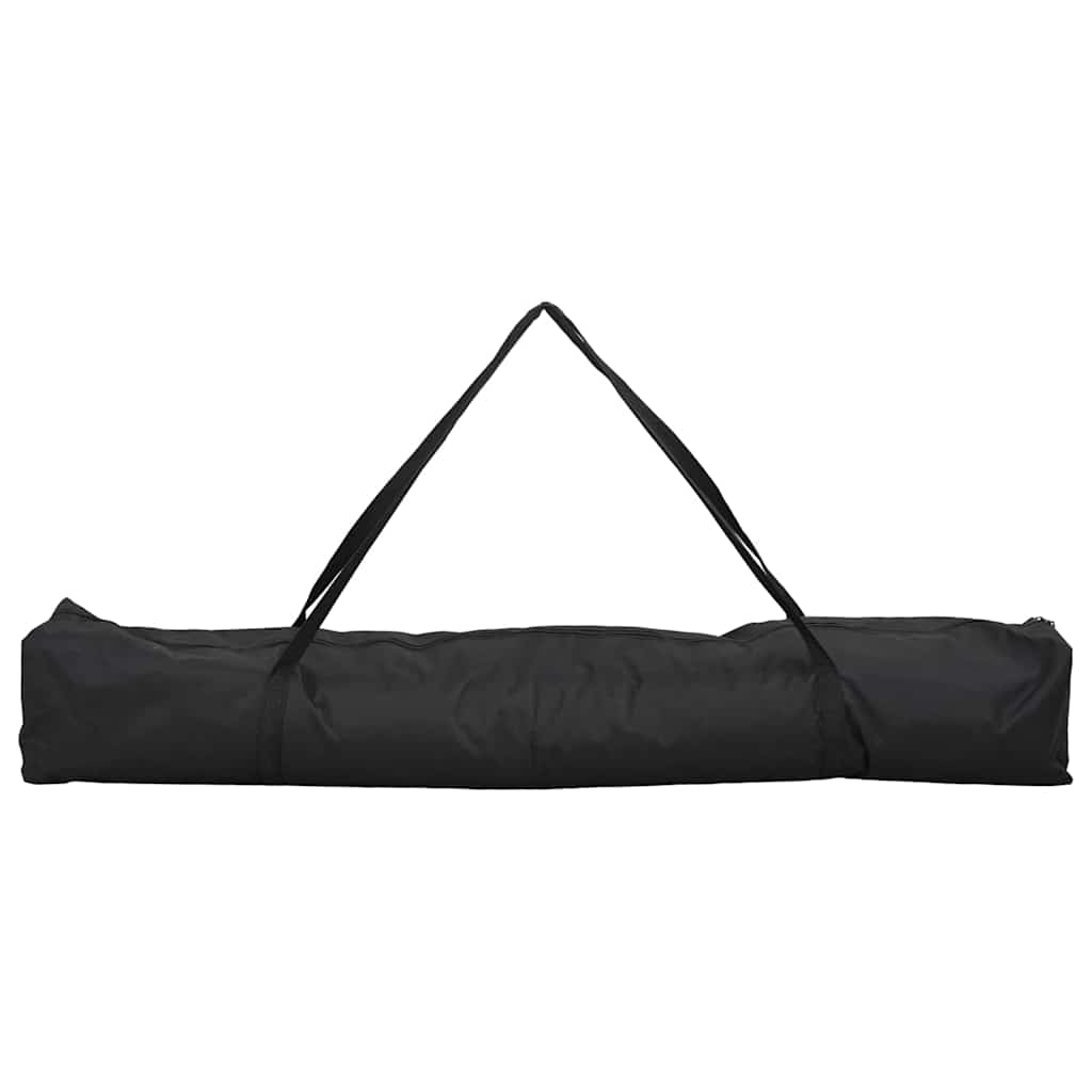 vidaXL Baseball i Softball Czarny 702 x 369,5 x 243,5 cm Poliester