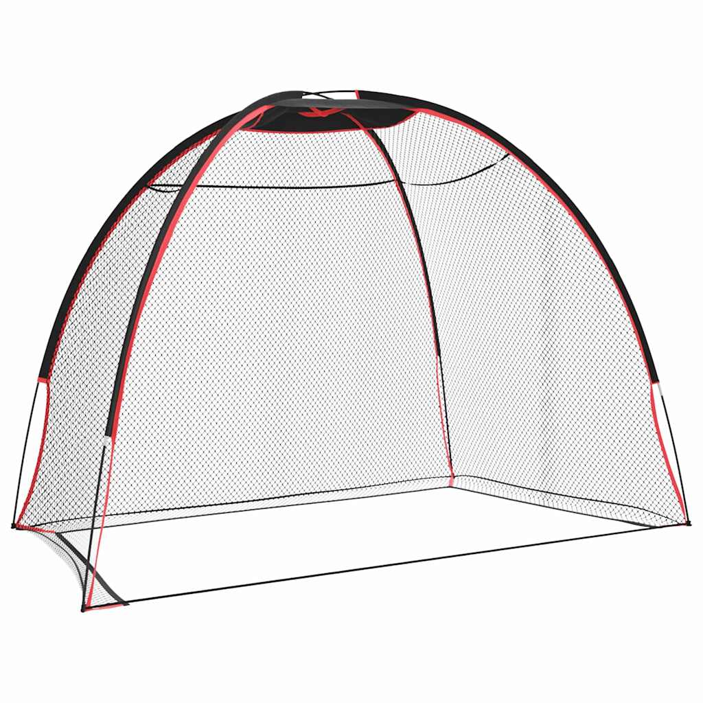 vidaXL Pomoc w treningu golfa Czarny 314 x 150 x 206 cm Poliester
