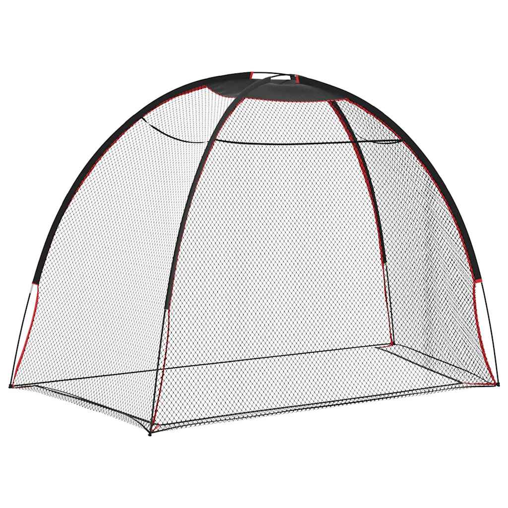 vidaXL Pomoc w treningu golfa Czarny 314 x 150 x 206 cm Poliester