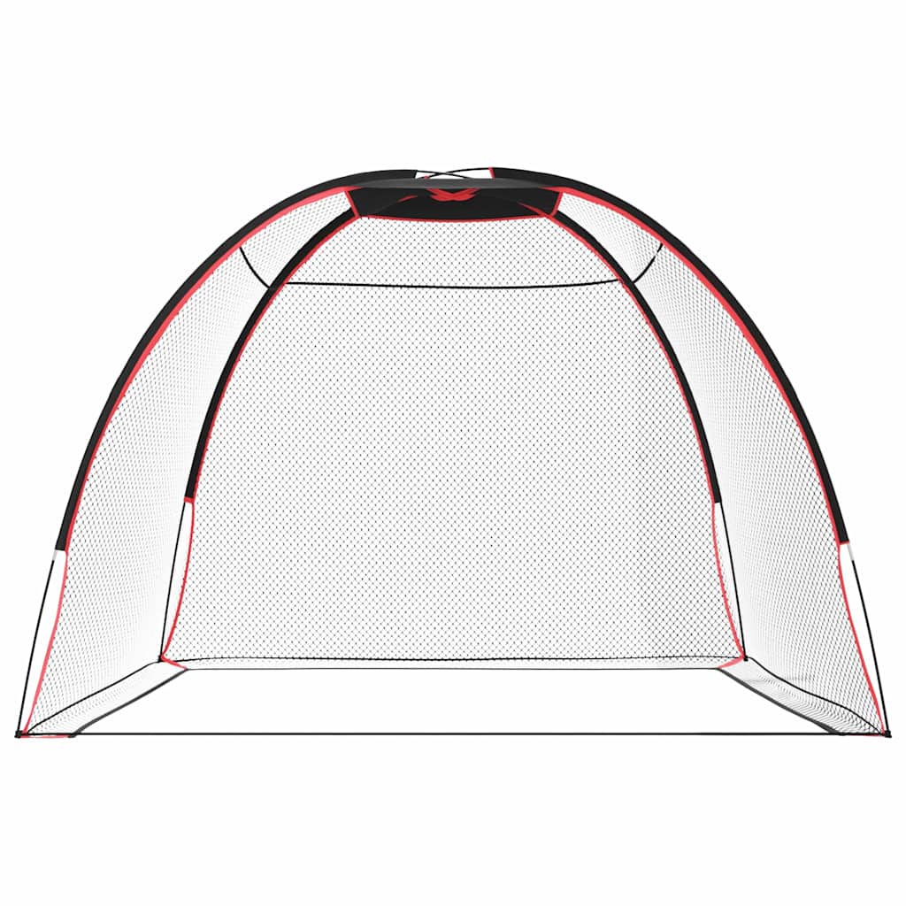 vidaXL Pomoc w treningu golfa Czarny 314 x 150 x 206 cm Poliester