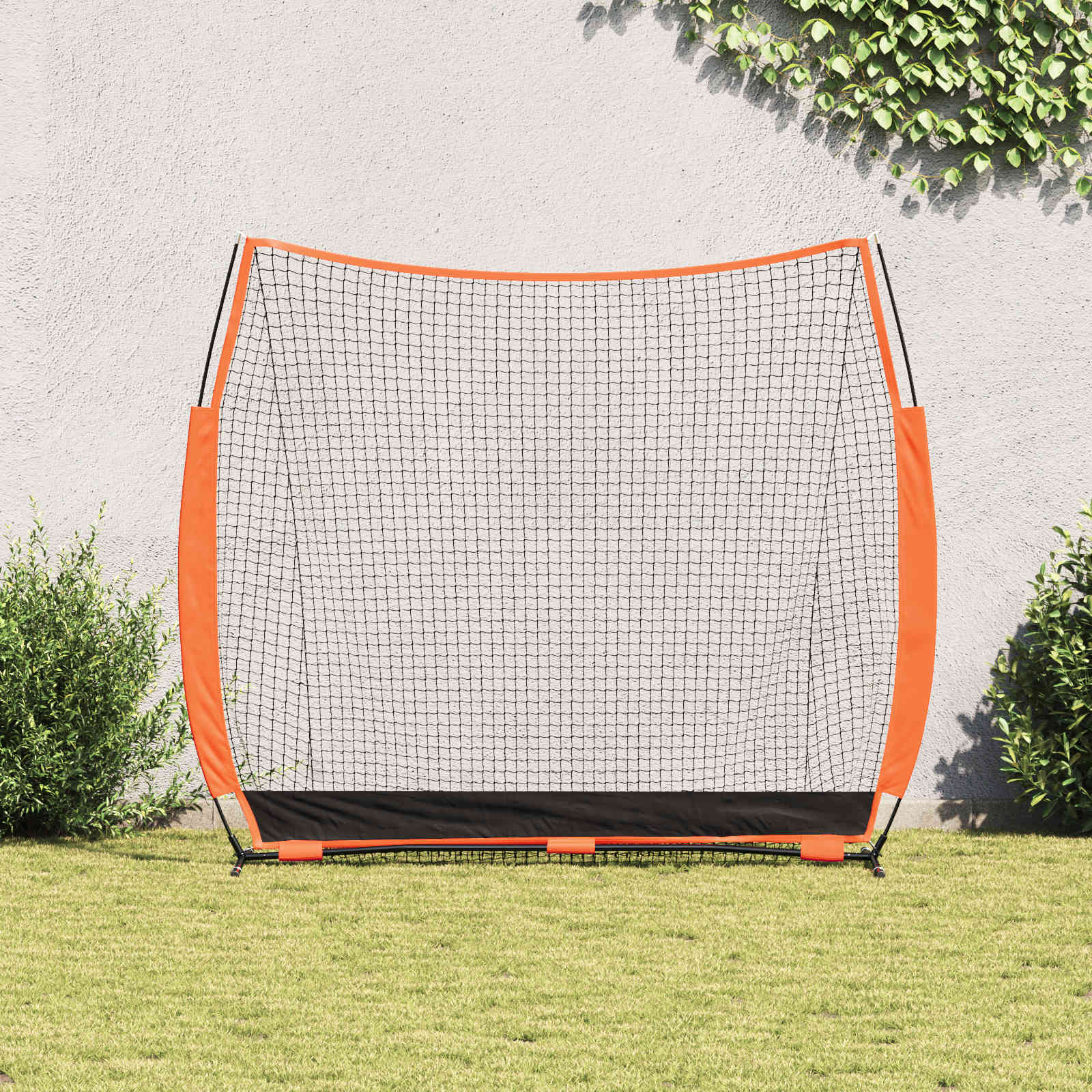 vidaXL Siatka treningowa do baseballu Czarny 250 x 106,5 x 210 cm